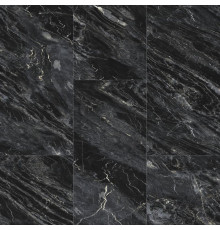 Кварц-виниловая плитка Fargo Stone LVT / Камень клеевой Гранит Черный 1804-3