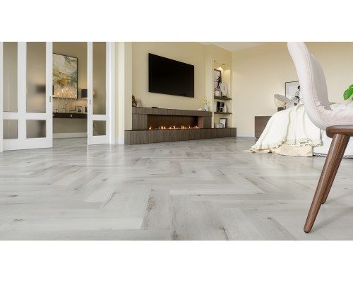 Кварцевый ламинат Fargo Parquet  Дуб Снежный 33-DL1601